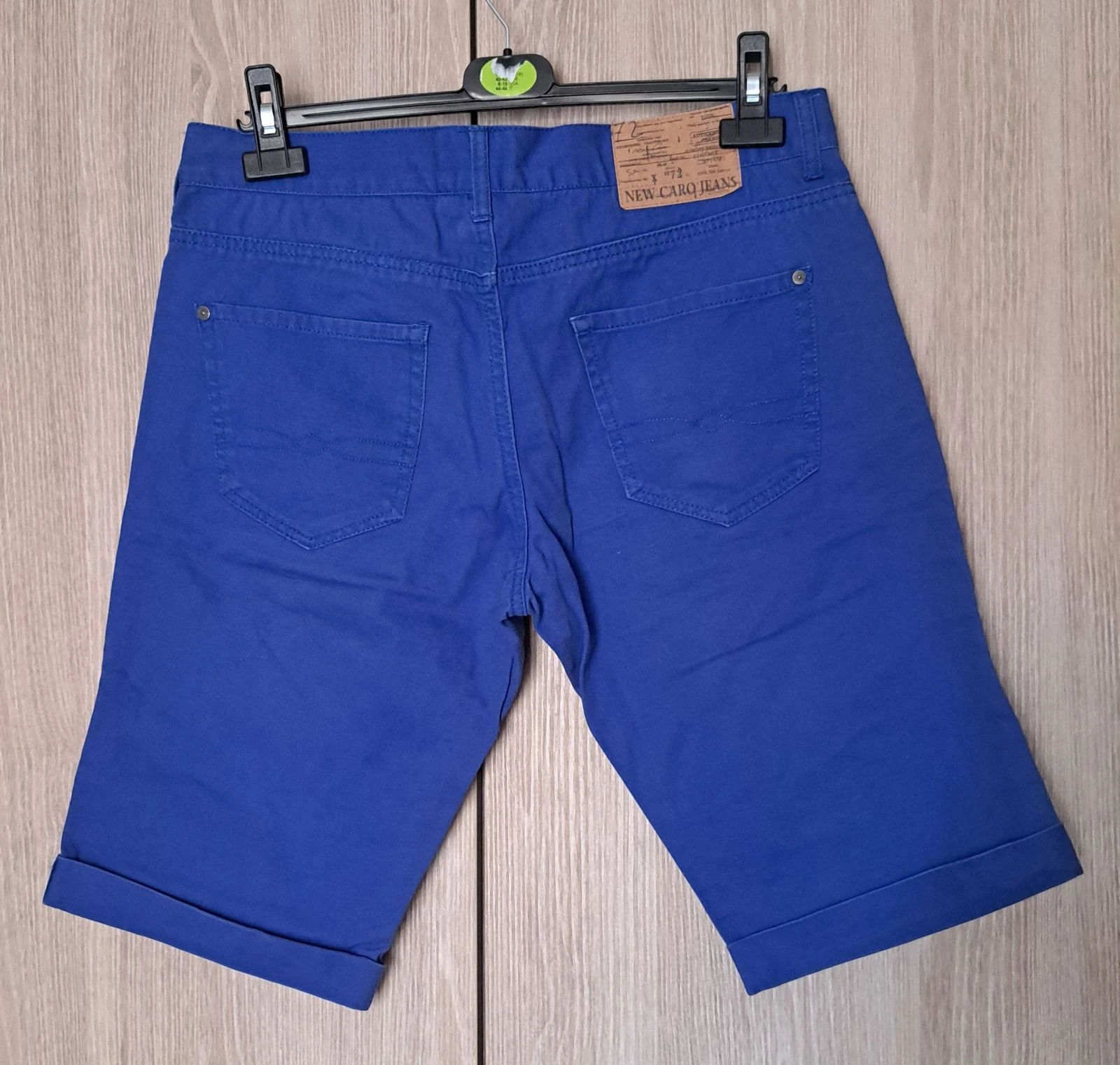 Bermudas vaqueras New Caro Jeans Azul Eléctrico-Talla 44 – photo 7